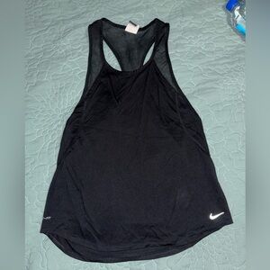 Nike Women's Black Dri-FIT Tank Top